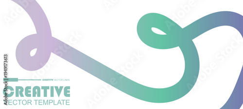 Gradient ribbons and wavy squiggles flow across a bright abstract background. Rainbow swirls and playful shapes create a lively pattern perfect for posters, bold templates and colorful children design