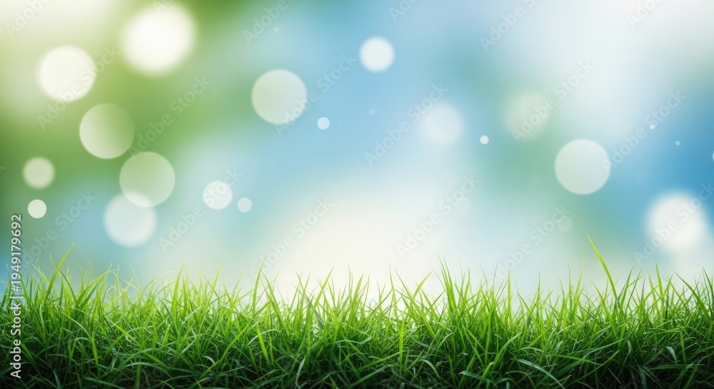Fototapeta premium Celebrating world environment day with a lush green landscape