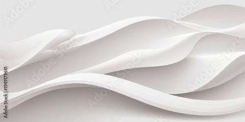 Abstract Silk Waves: A close-up view of flowing silk fabric, its delicate folds and curves create an elegant, abstract pattern.