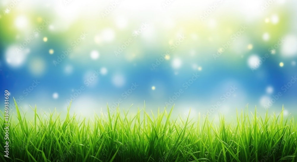 Fototapeta premium Celebrate world environment day with a lush green landscape