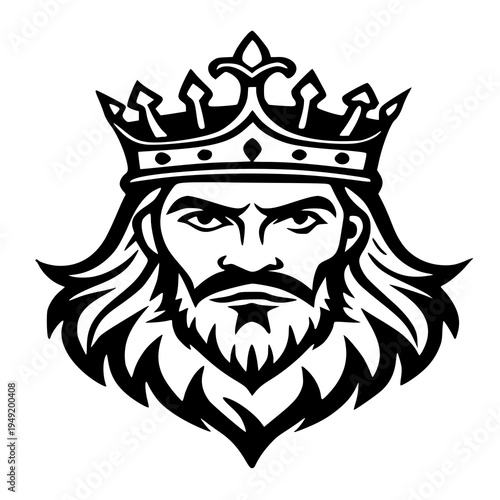 king of the king , Vector illustration of a king kaisar , silhouette of a king kaisar 