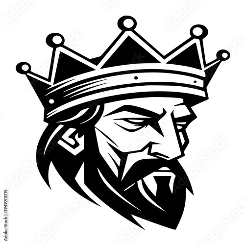 king of the king , Vector illustration of a king kaisar , silhouette of a king kaisar 