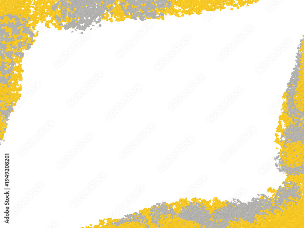 Obraz premium Elegant autumn design featuring a illustration of a yellow floral frame with gold maple leaves and nature patterns on a seasonal wallpaper background