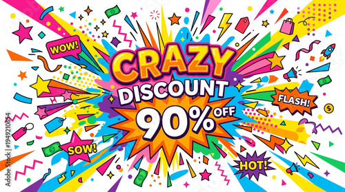 Crazy Discount Offer of 90% Off with Explosive Design