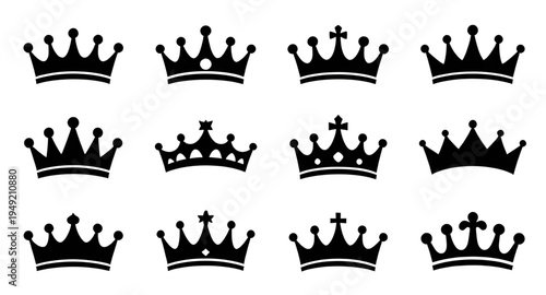 royal crown icon, king crown icon, queen crown icon, crown silhouette set, crown outline icon, crown vector illustration, crown clipart design, crown graphic design, crown drawing illustration, crown 