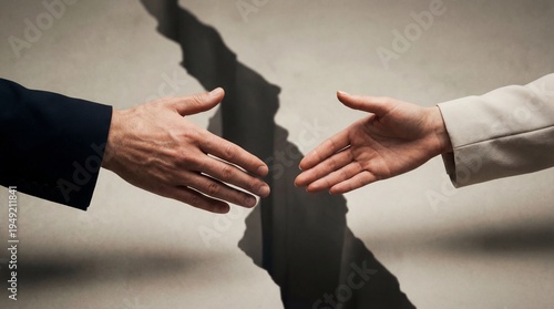 Global peace negotiation concept involving major powers and Middle East conflict, geopolitical tensions in the world 