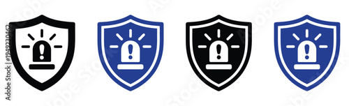Incident Icon Set Multiple, Emergency Situation and Accident Symbols Collection in Outline and Flat Style for Safety Alert, Crisis Management, Risk Warning and Incident Reporting Vector Design.