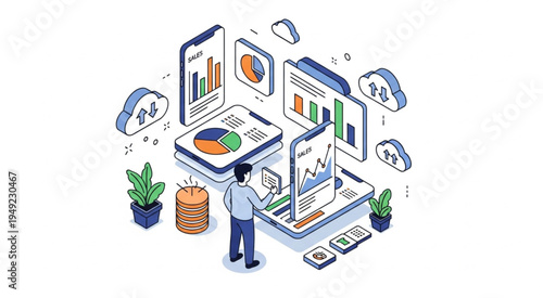 Isometric Data Analysis and Visualization on Mobile Devices.