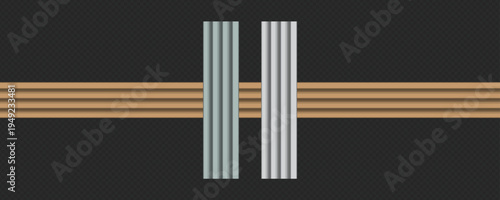 Classic Decorative Wall and Ceiling Molding Set – Elegant Crown Molding, Baseboard, and Architectural Trim Vector Collection