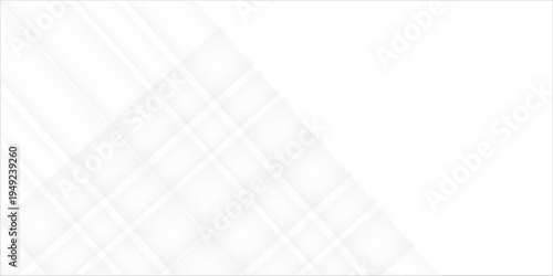 White background with beautiful abstract pattern, banner design