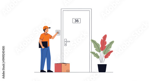 Whimsical cartoon illustration of a happy yellow planet with a thick pink ring orbiting in space