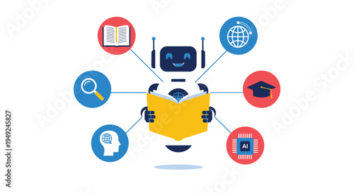 Vibrant and fun April Fool's Day typography illustration featuring cartoon eyes for a playful holiday celebration.