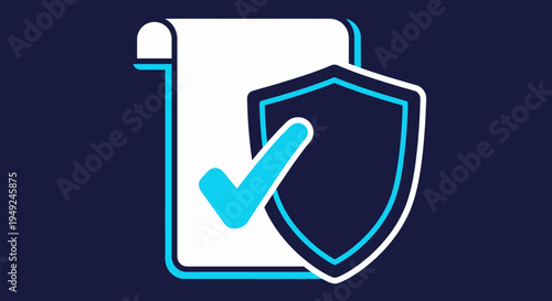 Policy document protected by shield