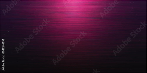 A dark purple and blue background design features a glowing light texture with wave patterns and an artistic space motion wallpaper illustration