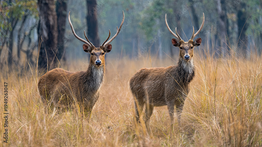 Fototapeta premium deer in the wild