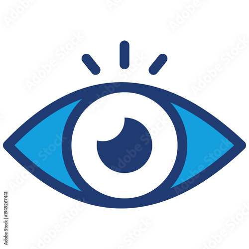 Eye Blue Icon