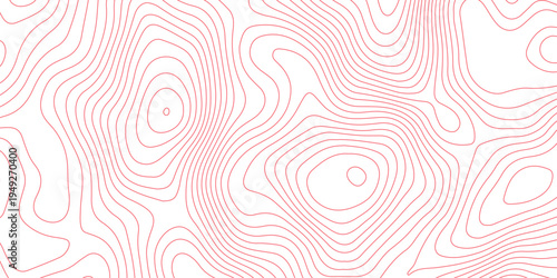 Topographic map background with geographic grid for hiking and mountain sport. luxury topographic wavy pattern and geographic grid map design. paper texture Imitation of a geographical map shades.