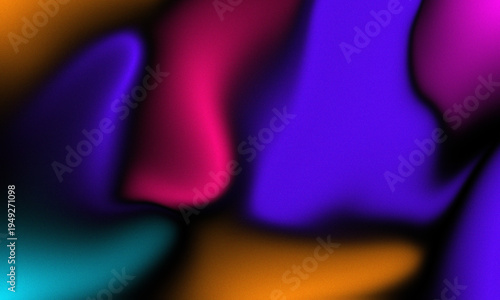 Vibrant Color Fusion: A mesmerizing display of blended hues in a fluid and dynamic abstract composition, expressing a sense of boundless creativity and modern artistry.