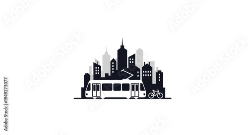 City Skyline with Modern Buildings.