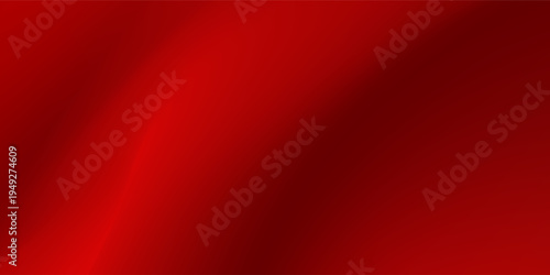 Luxury red satin smooth fabric background. Abstract background luxury red cloth or liquid wave or wavy folds of silk satin background. Red silky fabric. Decoration element for design.