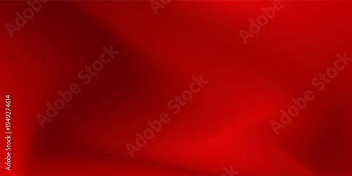 Luxury red satin smooth fabric background. Abstract background luxury red cloth or liquid wave or wavy folds of silk satin background. Red silky fabric. Decoration element for design.