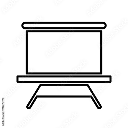 Screen projector icon