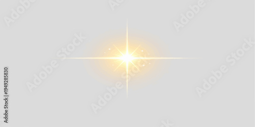 Abstract star burst vector background with glowing rays