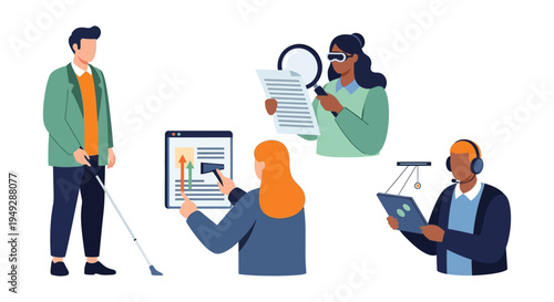 Digital Accessibility & Inclusive Technology Solutions for Diverse Needs: Empowering Individuals with Assistive Tech & Remote Support