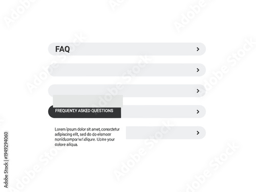 Frequently Asked Questions Section with Interactive Elements.
