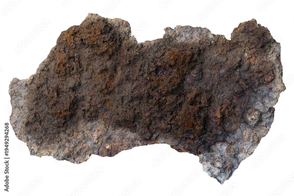 Fototapeta premium Rust Corrosion Texture on Old Iron Plate Surface