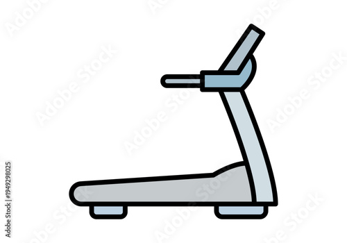 Cinta de correr motorizada para entrenamiento de carrera y ejercicio cardiovascular en el gimnasio