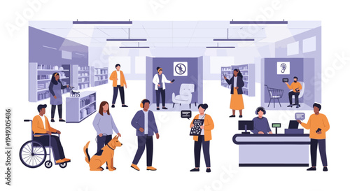 Inclusive Retail Environment: Diverse Customers and Accessible Services for People with Disabilities