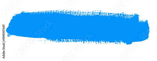 Foto Creative blue brush stroke paint splash png isolated on transparent background,
