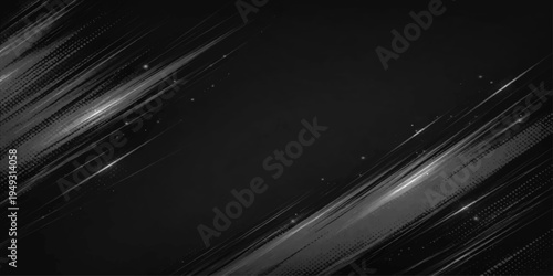 Abstract background featuring diagonal light streaks and a subtle halftone dot pattern in black