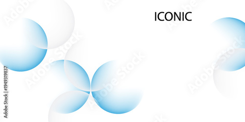 line wave background. Blue minimal round lines abstract background. Thin line wavy abstract vector background. Curve wave seamless pattern design