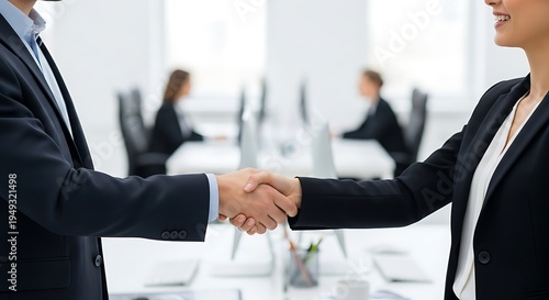 Business Partners Shaking Hands