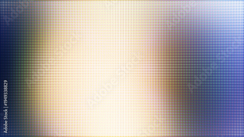 Abstract Iridescent Digital Dot Grid Background with Metallic Texture and Prism Effects