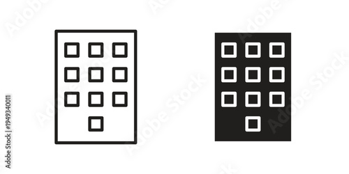 Interphone icons simple design. Vector illustration for web ui