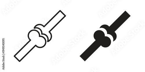 Joint icons simple design. Vector illustration for web ui