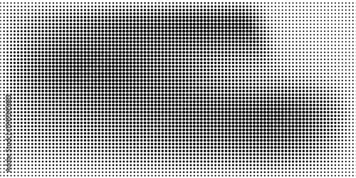 Yellow halftone pattern. Retro comic gradient background. Bright orange pixelated dotted texture overlay. Cartoon pop art faded gradient pattern. Vector backdrop for poster, banner, advertisement