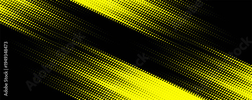 yellow black brush wrap car sticker pattern abstract banner sporty lines black yellow color combination grunge brush modern pattern racing motorsport vector design.