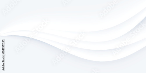 Modern White Background. Banner. Vector Illustration. Abstract Business Wallpaper