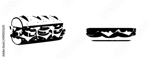 Gargantuan submarine sandwich