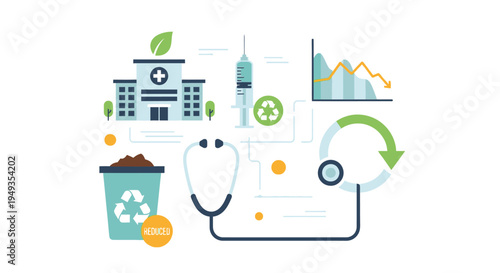Green Hospital Initiatives: Reducing Medical Waste, Environmental Impact, and Costs through Recycling & Efficiency