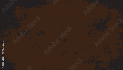 Brown grunge texture background with dark border