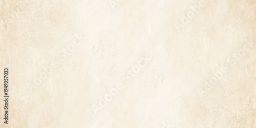 Light beige vintage paper texture with subtle mottled grunge effect, elegant parchment background for design. A blank antique parchment page featuring a stained brown grunge texture 