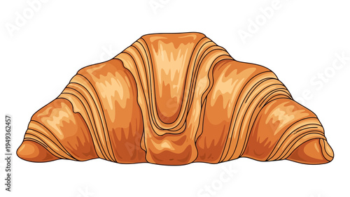 Croissant Pastry Baked Food.