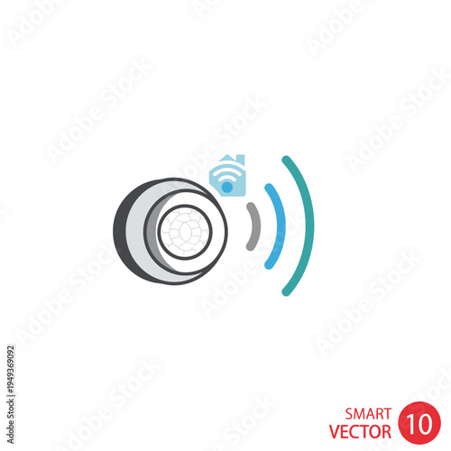 Smart home security camera system.