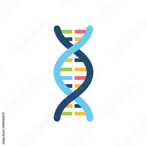 DNA Double Helix Molecular Structure.