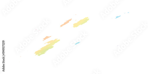 A vibrant green and yellow paint splash creates a colorful grunge design, blending ink and watercolor textures into a creative nature illustration with a brush stroke style